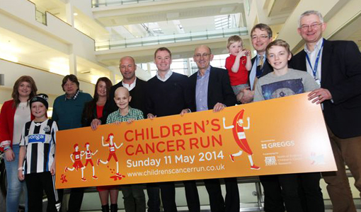 SHEARER! SHEARER! SHEARER! Launches the Childrenâ€™s Cancer Run